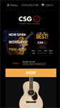 Mobile Screenshot of customshopguitars.com